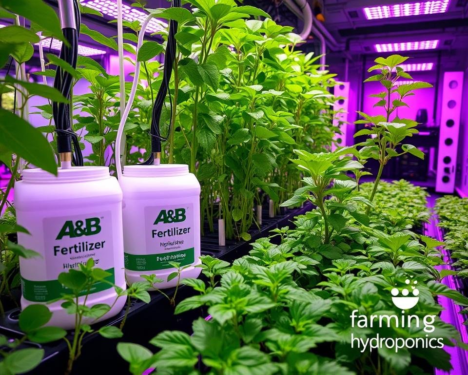 A&B Fertilizer Hydroponic Nutrient System