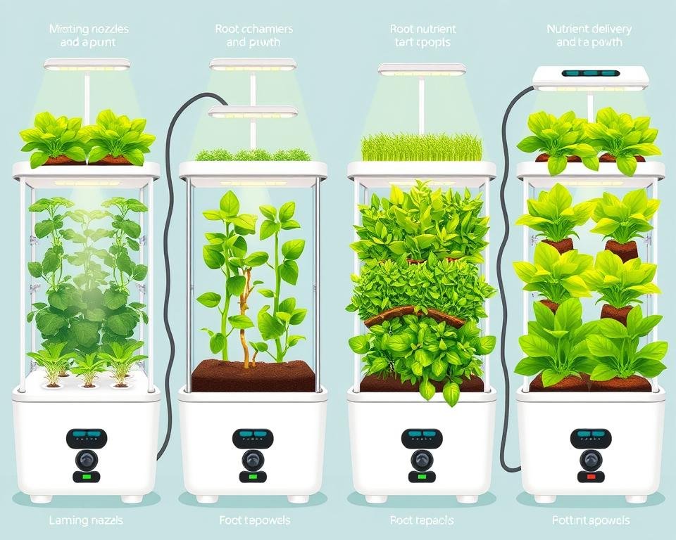 Aeroponic Systems Comparison