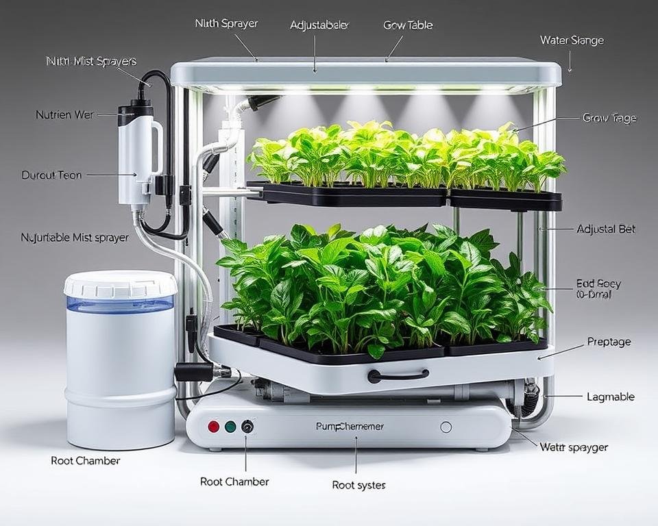 Aeroponics System Components