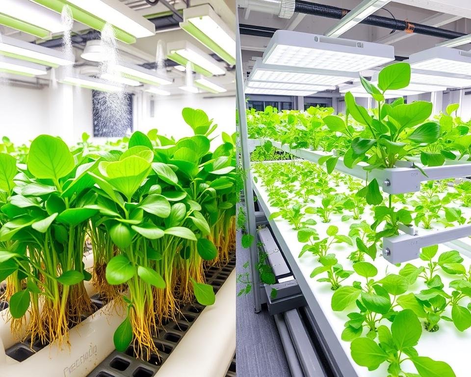 Aeroponics vs Hydroponics Comparison