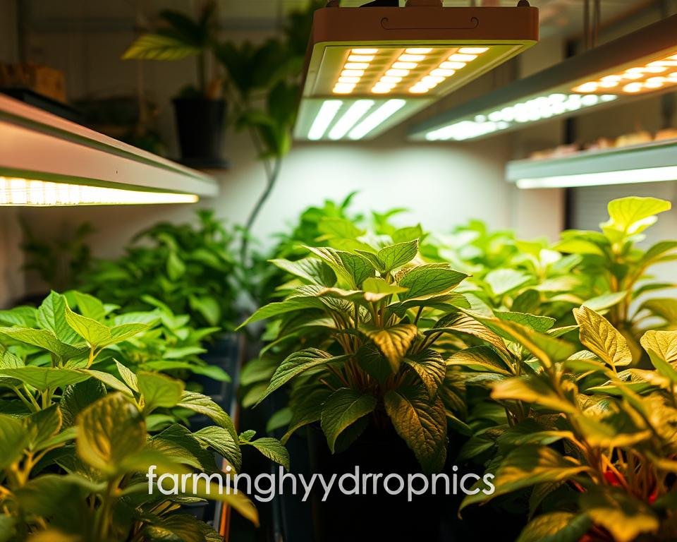 Dimmable Grow Lights for Hydroponic Plants