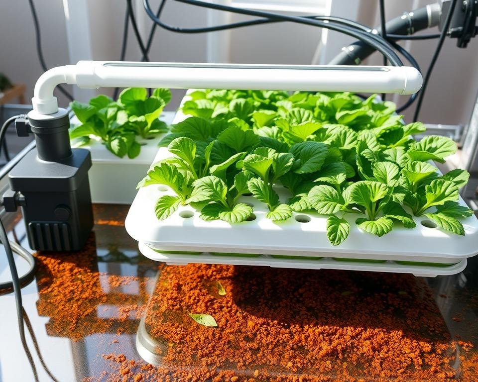 Ebb & Flow Hydroponic System Setup