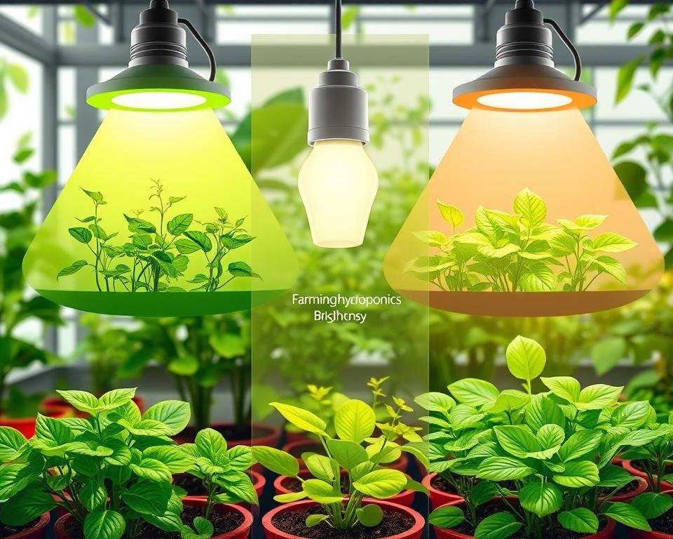 Grow Light Stages for Plant Development