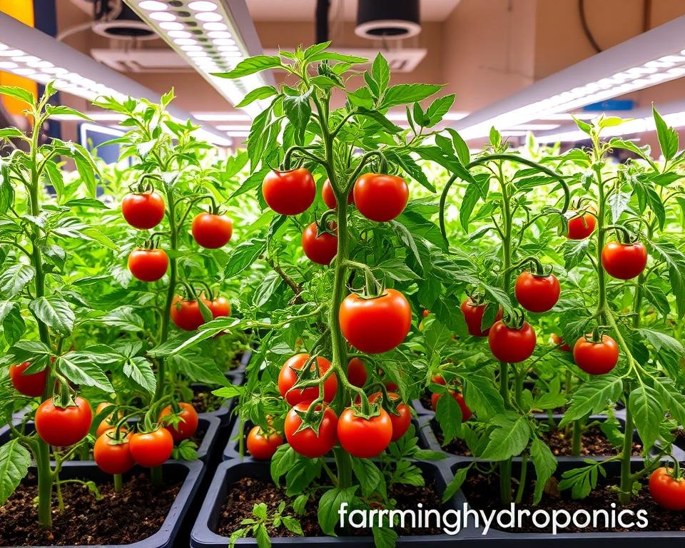 Growing Tomatoes with Grow Lights