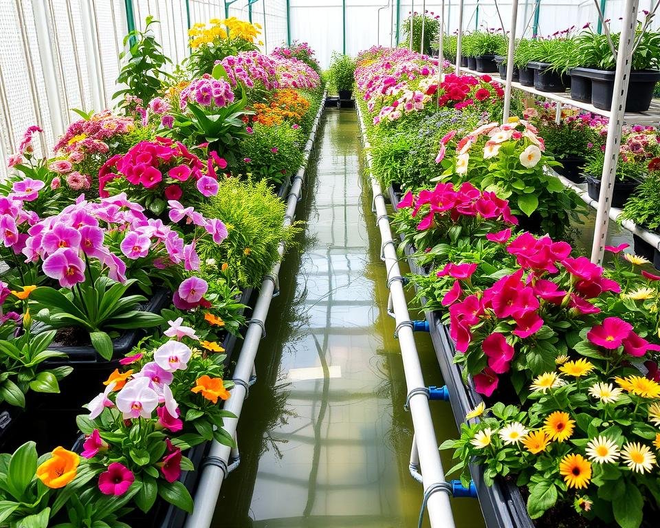 Hydroponic Flower Garden