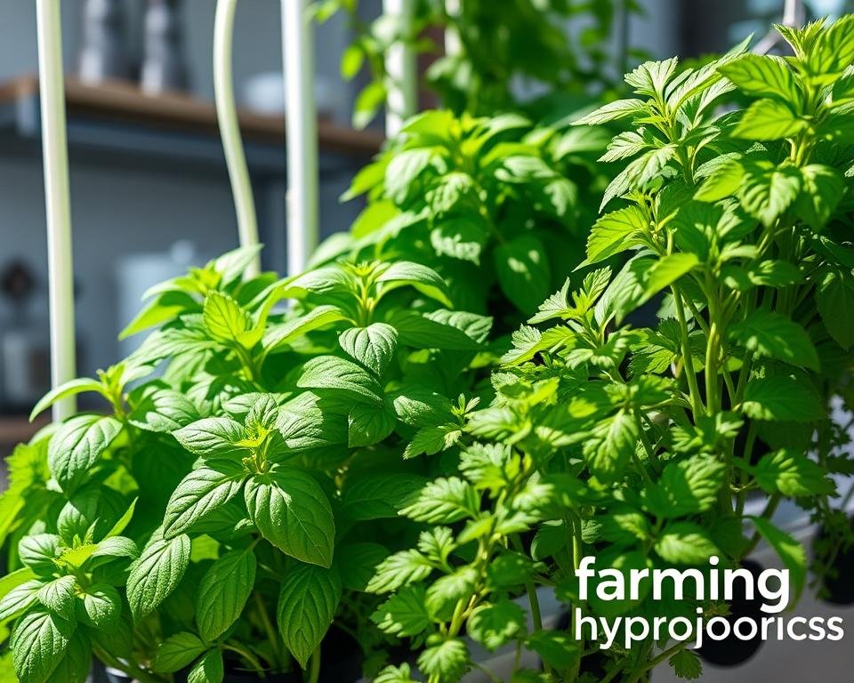 Hydroponic Herbs Garden