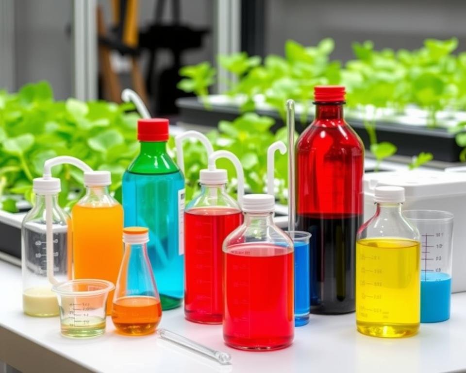 Hydroponic Nutrient Solution Mixing