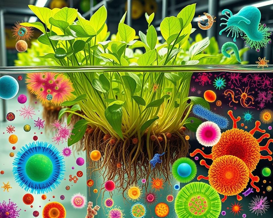 Hydroponic Nutrient Uptake Microbiome