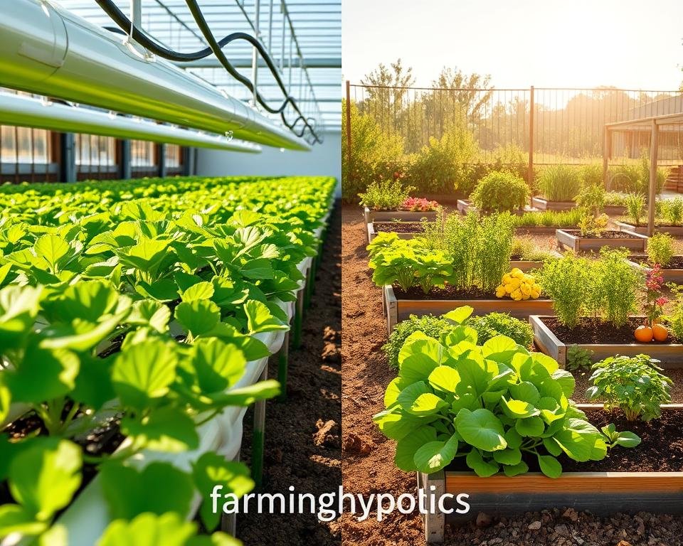 Hydroponics vs. Traditional Gardening