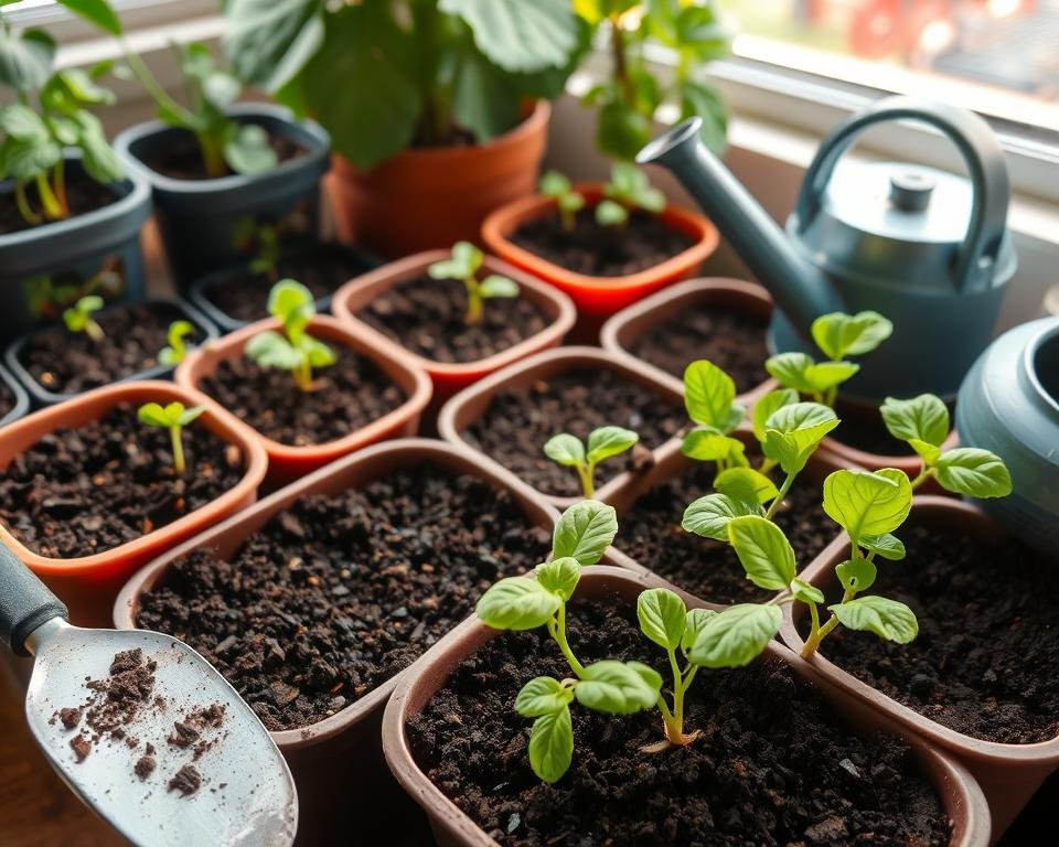 Indoor Container Gardening Soil Preparation