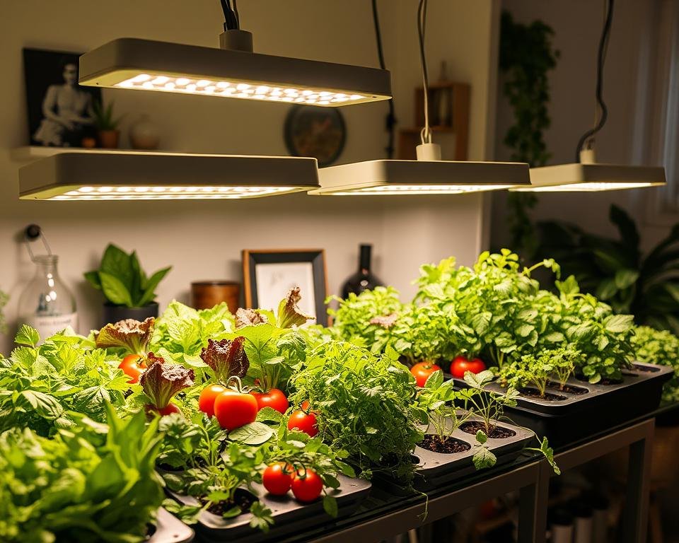 Indoor Grow Lights for Vegetables