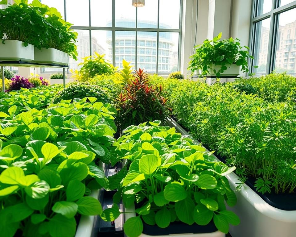 Indoor Leafy Greens Growing Environment