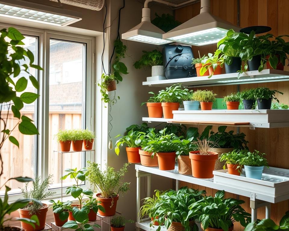 Indoor Vegetable Garden