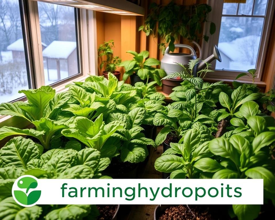 Indoor Winter Vegetable Gardening