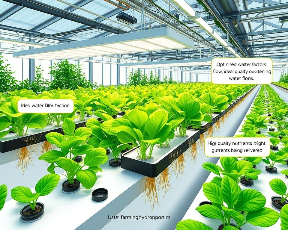 NFT Hydroponic System Optimization