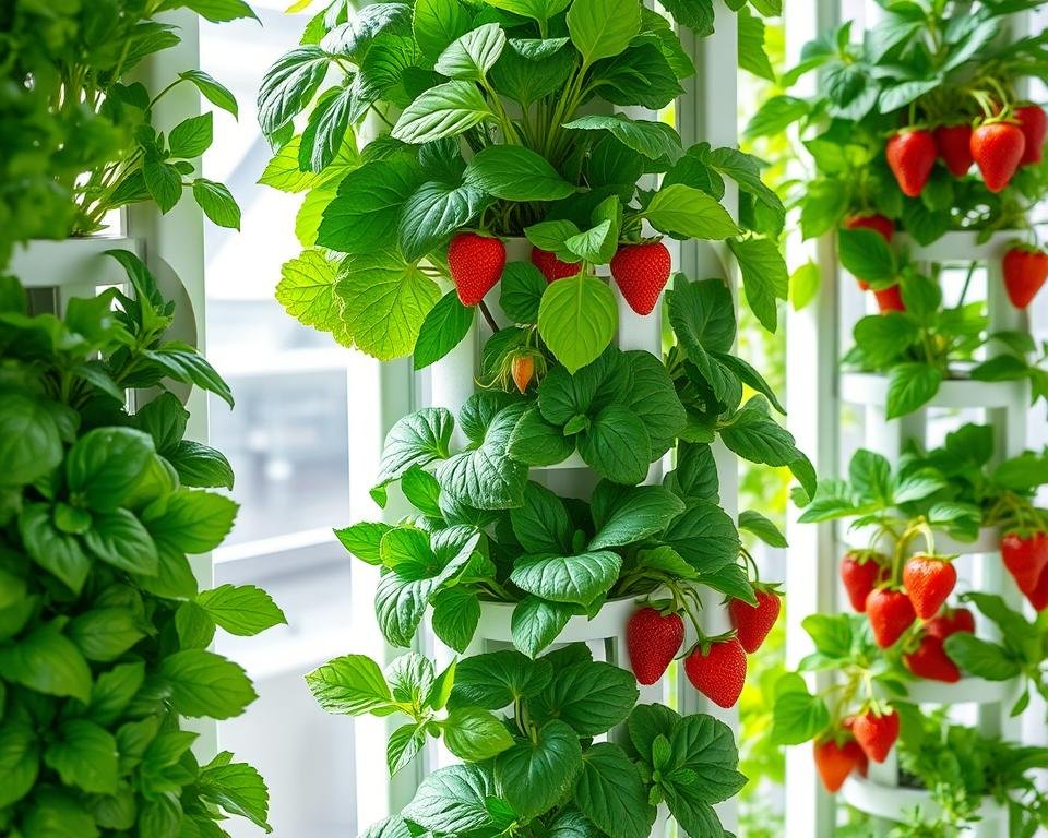 Vertical Hydroponic Garden Plants