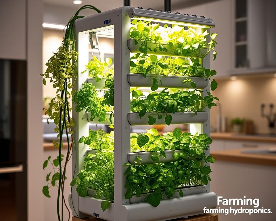 Vertical Hydroponic Garden