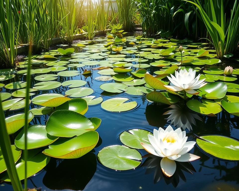 Aquatic Plants in Water Gardens