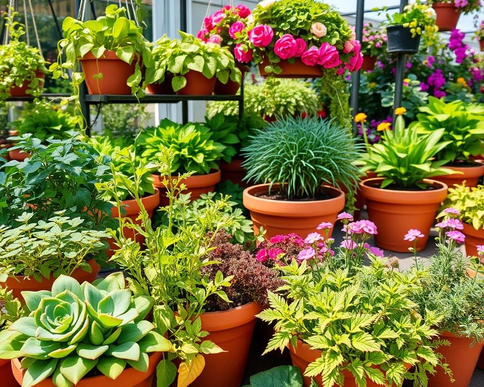 Budget Container Gardening Plant Selection