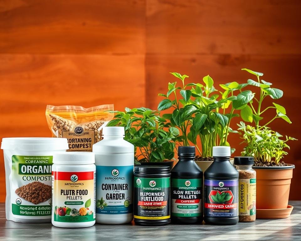 Container Garden Fertilizer Types