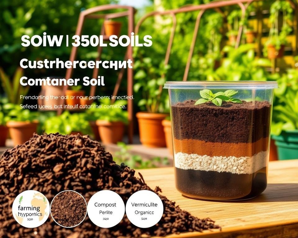 Container Garden Soil Mixing Guide