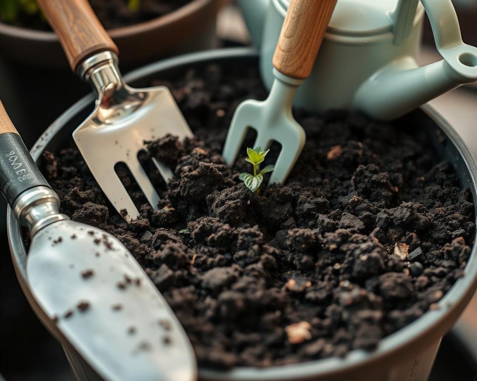 Container Gardening Soil Preparation