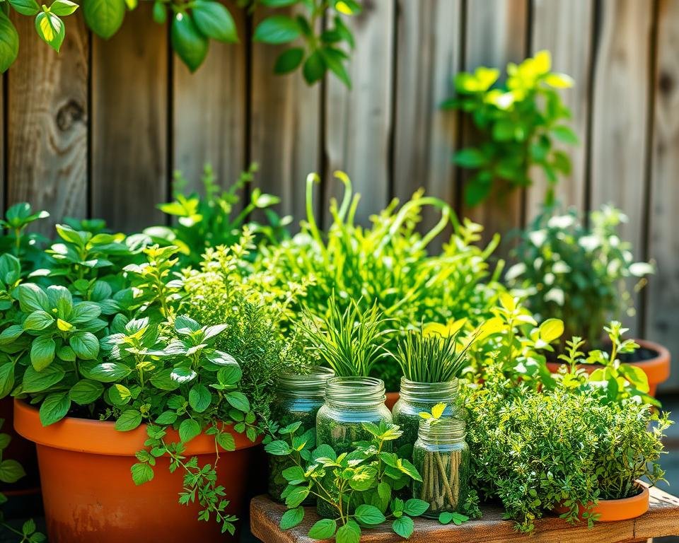 Container Herb Garden Varieties