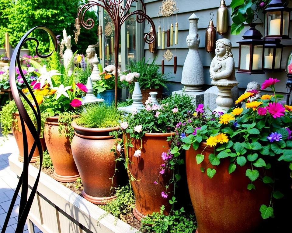 Decorative Art in Container Gardens