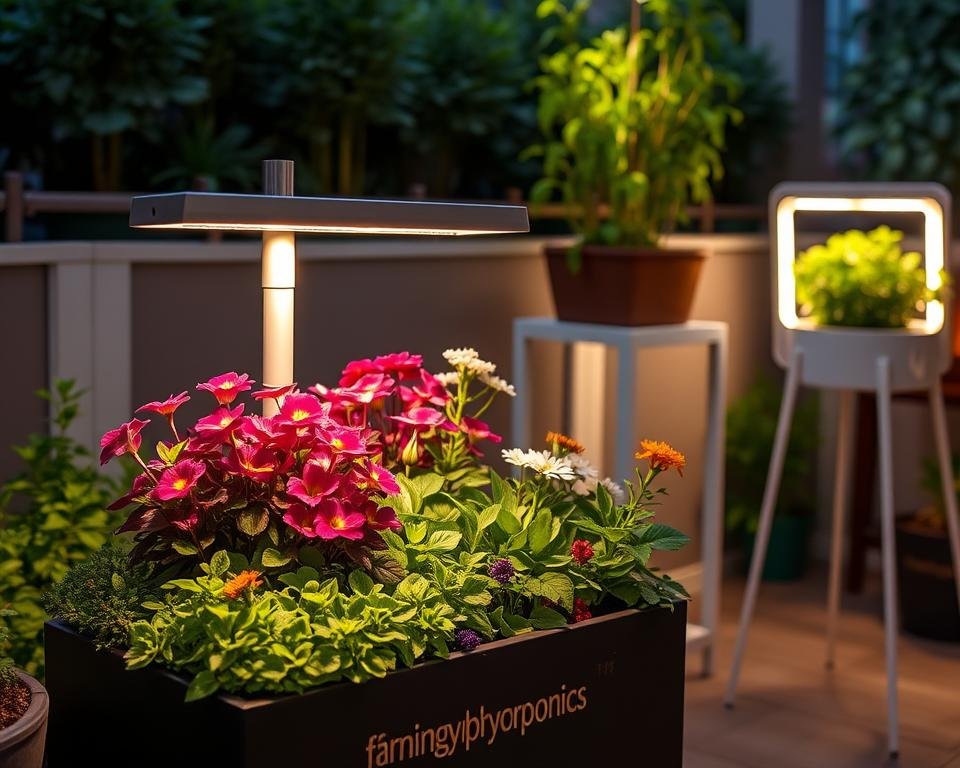 Innovative Container Garden Lighting Solutions