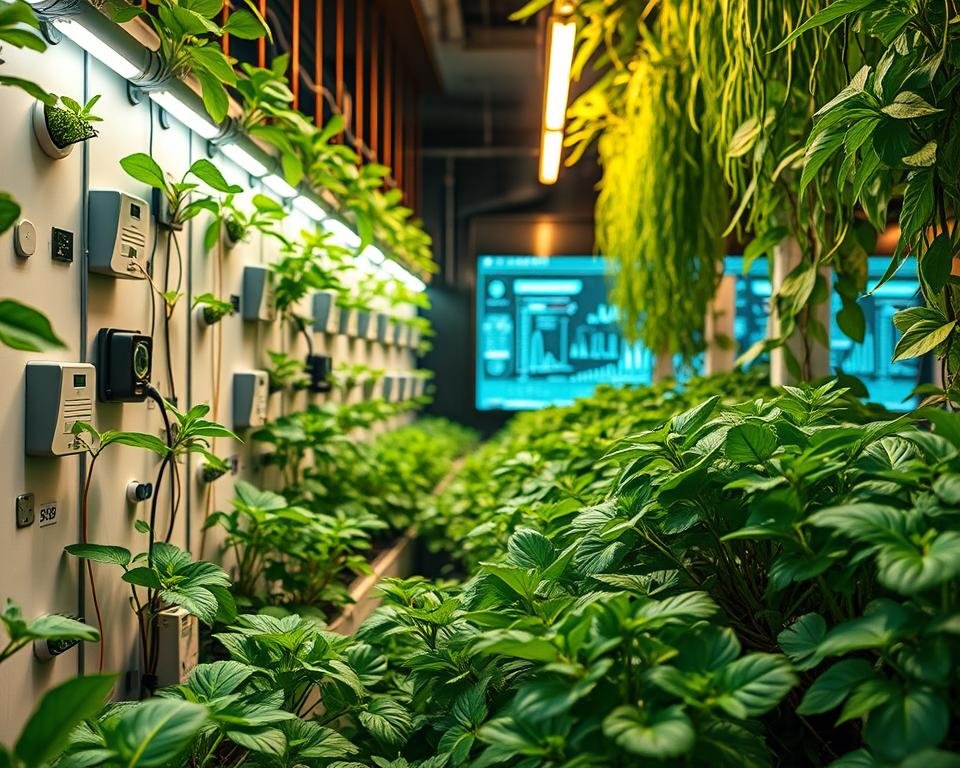 IoT Garden Sensors in Vertical Gardening