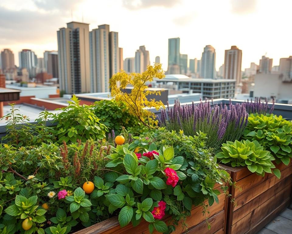 Rooftop Urban Gardening Plants