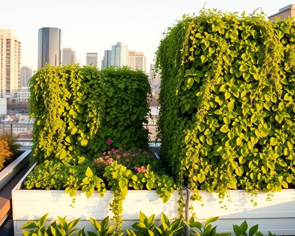 Rooftop Vertical Garden Design Planning