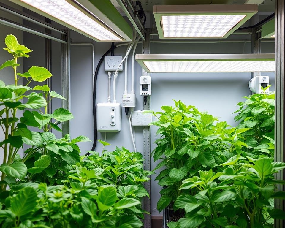 Smart Technology in Vertical Gardening