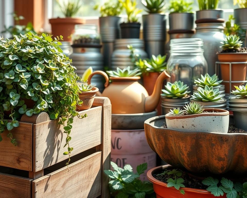 Unique DIY Container Garden Planter Ideas