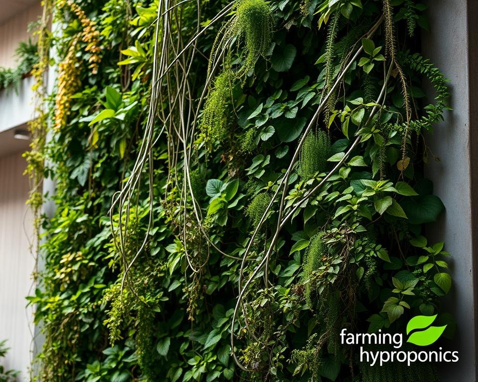 Vertical Garden Botanical Design