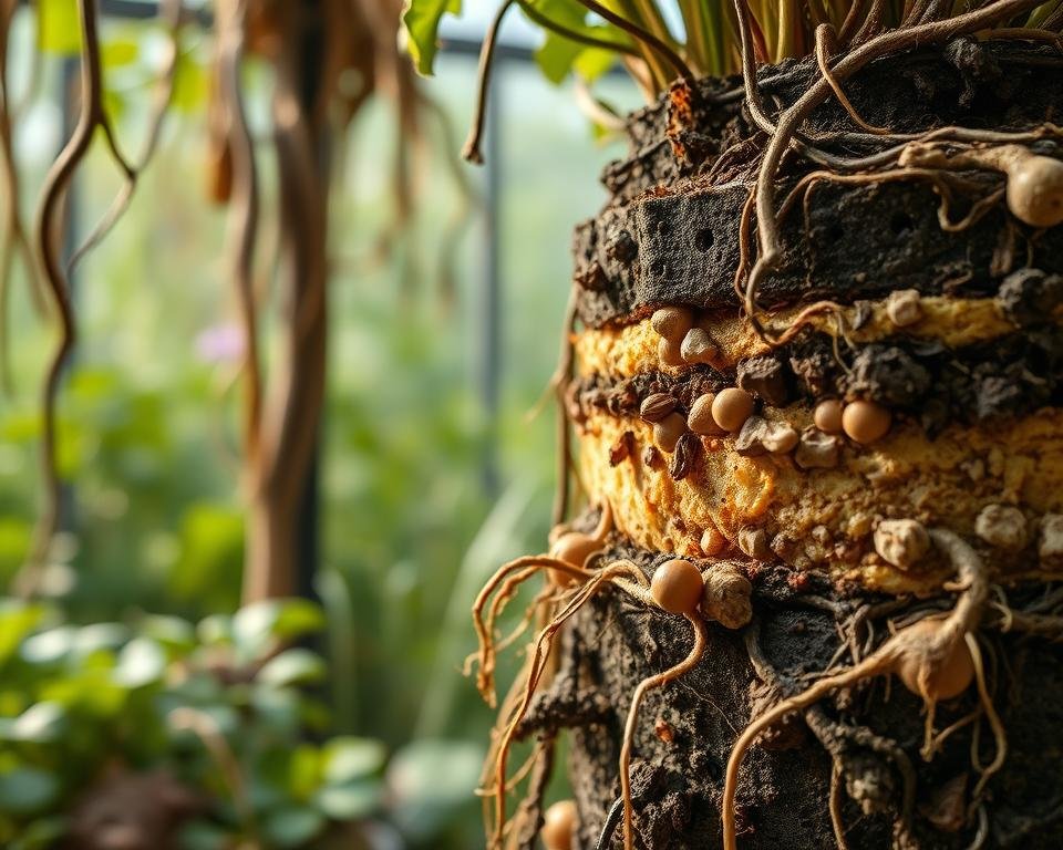 Vertical Garden Composting Decomposition