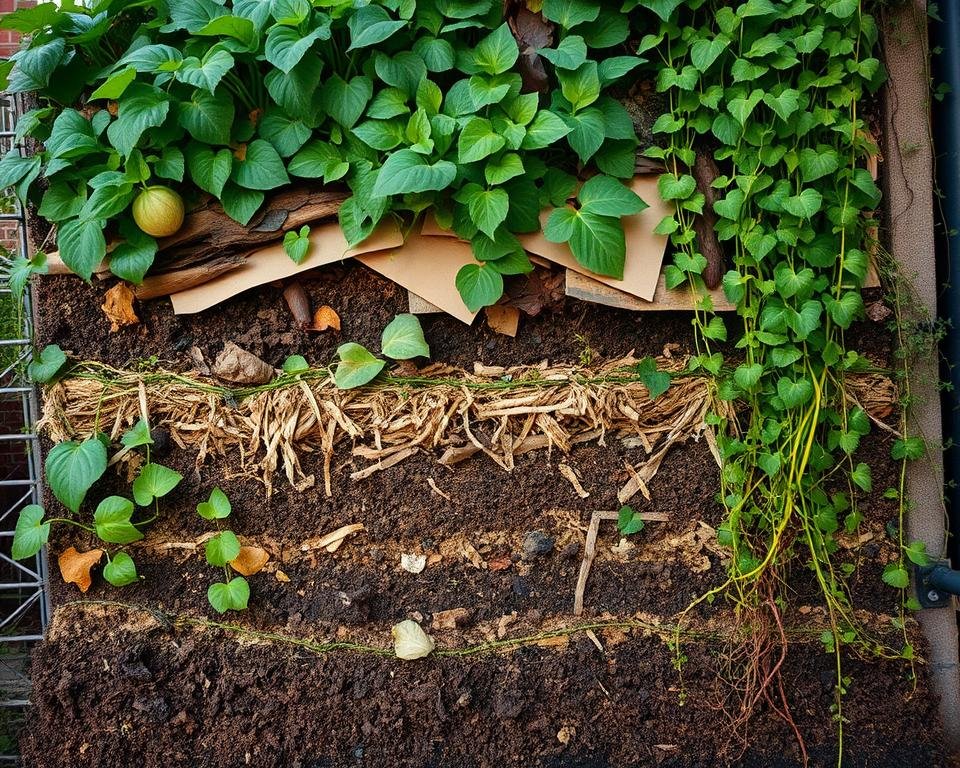 Vertical Garden Composting Techniques