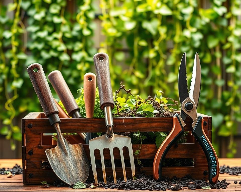 Vertical Garden Composting Tools