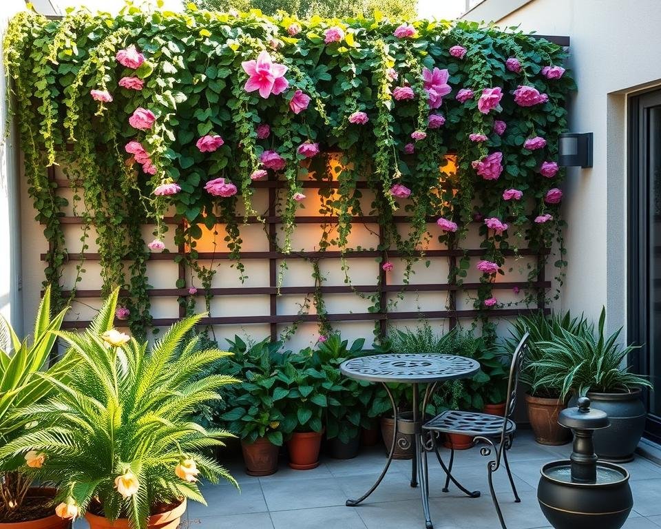 Vertical Patio Gardening Design