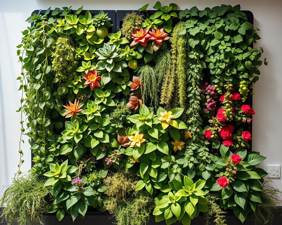 Vertical Garden Plant Selection