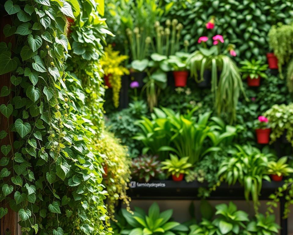 Vertical Garden Plant Selection