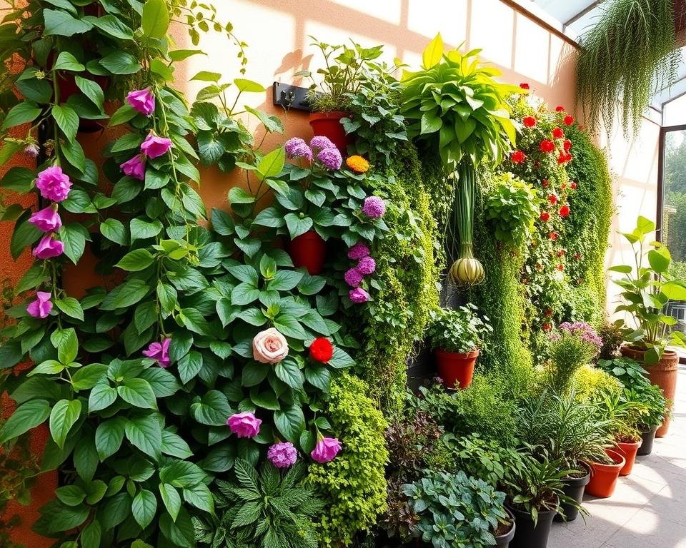 Vertical Garden Plant Selection