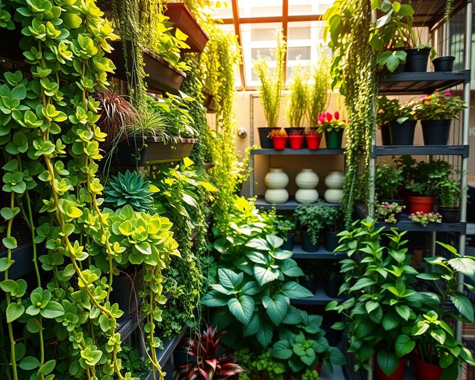 Vertical Garden Plant Selection