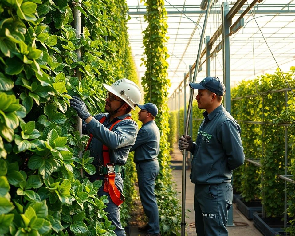 Vertical Garden Safety Maintenance