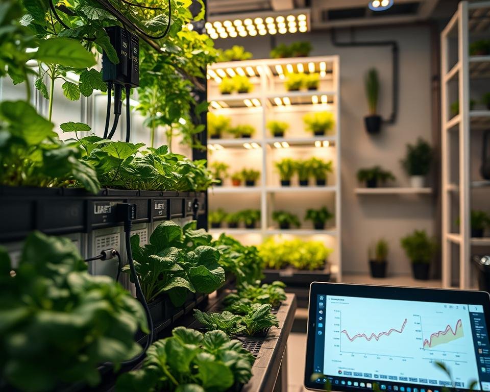 Vertical Gardening Sensor Technology