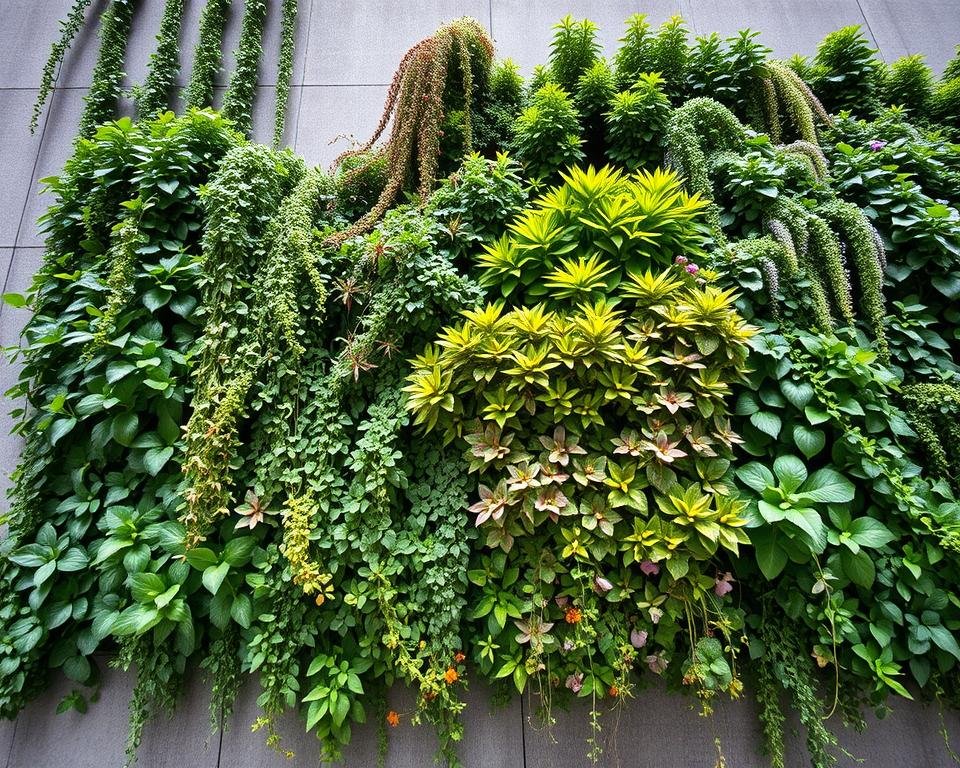 vertical garden plants